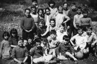 l'école de 1958 (institutrice : Janine INNOCENZI) -  cliquez pour zoom 