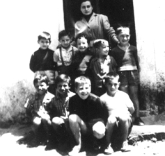 l'école de 1957 (institutrice : Melle Thérèse LAI)- cliquez pour zoom