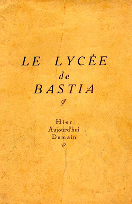 anne 1947 - IMP. COSTA BASTIA - : Auteur : Fernand ETTORI