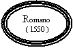 Ellipse: Romano
( 1550 )